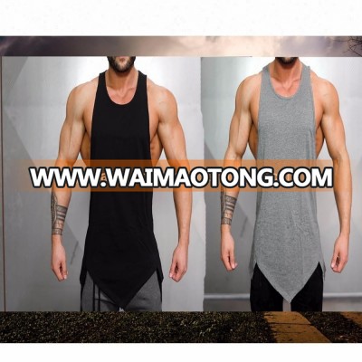 2018 SLIM FIT MEN Singlet Bodybuilding SLEEVELESS GYM BUILDER TANK TOPS LONGING RACERBACK VEST