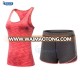 sleeveless women Summer sports vest sexy lady plain gym training vest set